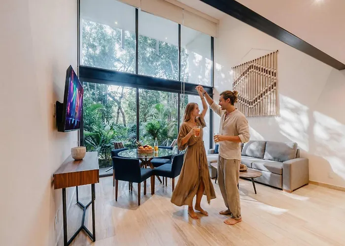 Luxury Two-level Loft In With Pool & Gym Apartment Tulum