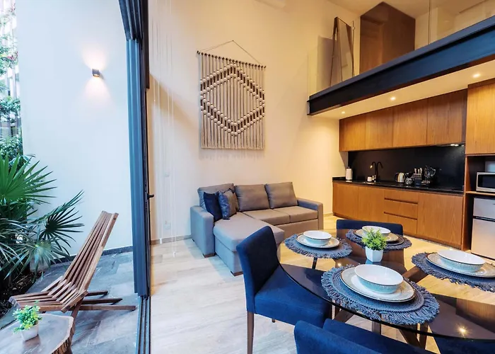 Luxury Two-level Loft In With Pool & Gym Apartment Tulum