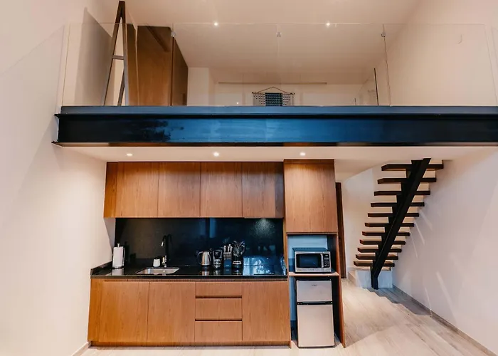 Apartment Luxury Two-level Loft In With Pool & Gym