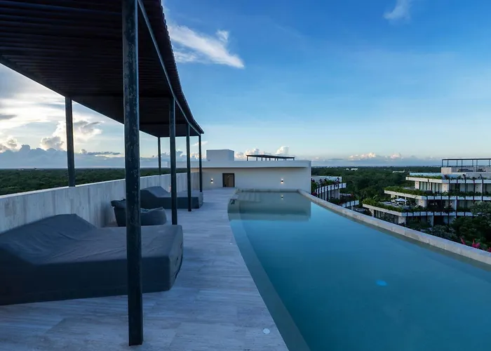Apartment Luxury Two-level Loft In With Pool & Gym Tulum